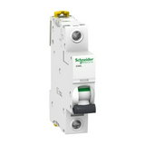 Kismegszakító 1P 1A K-jelleg 230V AC/DC 15kA/60898 100kA/60947 Acti9 iC60L Schneider