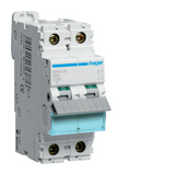 Kismegszakító 1P+N 16A B-jelleg 230V AC 10kA/60898 15kA/60947 NB Hager