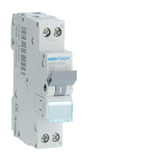 Kismegszakító 1P+N 25A B-jelleg 240V AC 4.5kA/60898 MHN Hager