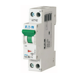 Kismegszakító 1P+N 6A C-jelleg 230V AC 6kA/60898 PLN6-C6/1N-DE EATON