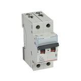 Kismegszakító 2P 13A C-jelleg 400V AC 10kA/60898 6kA/60898 TX3 LEGRAND