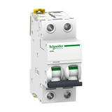 Kismegszakító 2P 50A C-jelleg 400V AC/DC 15kA/60898 30kA/60947 Acti9 iC60L Schneider