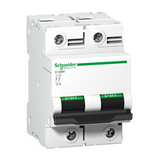 Kismegszakító 2P 80A C-jelleg 415V AC 15kA/60898 30kA/60947 Acti9 C120H Schneider