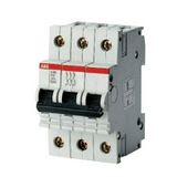 Kismegszakító 3P 1.6A UC-K-jelleg 440V AC 6kA/60898 6kA/60947 S283UC-K1,6 ABB