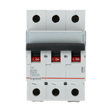 Kismegszakító 3P 20A B-jelleg 400V AC 6kA/60898 TX3 LEGRAND