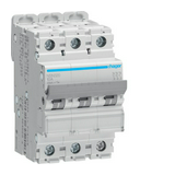 Kismegszakító 3P 20A D-jelleg 415V AC 10kA/60898 25kA/60947 NSN Hager