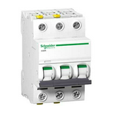 Kismegszakító 3P 25A C-jelleg 400V AC/DC 6kA/60898 20kA/60947 Acti9 iC60N Schneider