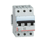 Kismegszakító 3P 40A C-jelleg 400V AC 6kA/60898 DX-S LEGRAND