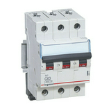Kismegszakító 3P 63A C-jelleg 400V AC 6kA/60898 TX3 LEGRAND