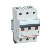 Kismegszakító 3P 63A C-jelleg 400V AC 10kA/60898 TX3 LEGRAND