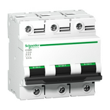 Kismegszakító 3P 63A D-jelleg 400V AC 15kA/60898 30kA/60947 Acti9 C120H Schneider