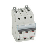 Kismegszakító 3P 6A B-jelleg 400V AC 6kA/60898 10kA/60947 DX3 LEGRAND