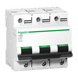 Kismegszakító 3P 80A C-jelleg 400V AC 10kA/60898 20kA/60947 Acti9 C120N Schneider