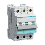 Kismegszakító 3P 63A D-jelleg 400V AC 10kA/60898 15kA/60947 3M NDN Hager