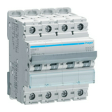 Kismegszakító 3P+N 13A B-jelleg 400V AC 10kA/60898 30kA/60947 NB Hager