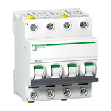 Kismegszakító 4-pólus 16A B-jelleggörbe 400V AC 6kA iC60N Schneider
