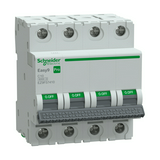 Kismegszakító 4P 10A C-jelleg 230V AC 6000A MSZ/EN 60898-1 Easy Pro F Schneider