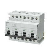 Kismegszakító 4P 125A B-jelleg 400V AC 10kA/60898 SENTRON SIEMENS