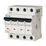 Kismegszakító 4P 15A C-jelleg 230V AC 6kA/60898 4M PL6-C15/4 EATON