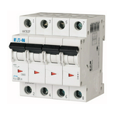 Kismegszakító 4P 1A C-jelleg 230V AC 6kA/60898 4M PL6-C1/4 EATON