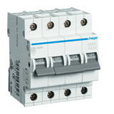 Kismegszakító 4P 32A B-jelleg 400V AC 6kA/60898 4M MB Hager