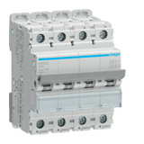 Kismegszakító 4P 32A C-jelleg 415V AC 10kA/60898 40kA/60947 NRN Hager
