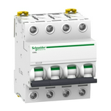 Kismegszakító 4P 40A C-jelleg 400V AC/DC 15kA/60898 36kA/60947 Acti9 iC60L Schneider