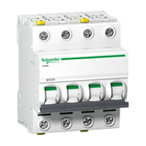 Kismegszakító 4P 63A B-jelleg 400V AC/DC 6kA/60898 20kA/60947 Acti9 iC60N Schneider