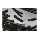 Kloroprén kábelhüvely 1.2mm-belső átmérő fekete H12X20BK Hellermann Tyton