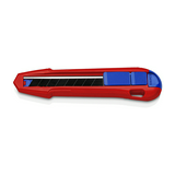 Behúzható pengéjű kés (sniccer) univerzális 165mm-hossz egyenes CutiX KNIPEX
