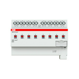 KNX kapcsolóaktor i-bus 8x 16A 110-230V 2500W kalapsínre 8M SA/S8.16.2.2 ABB