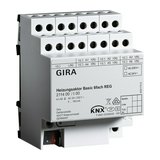 KNX aktor fűtési 6-kimenet 24-230V kalapsínre 4M IP20 GIRA