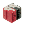 KNX busz sorkapocs  fekete/piros, 2x4 kábelhez  TG Hager