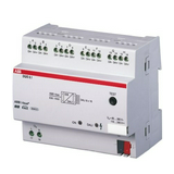 Gateway KNX - DALI 8x16 világítási/DALI illesztő KNX kalapsínre 6M DG/S8.1 ABB