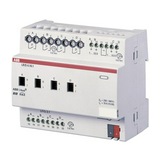 KNX dimmaktor 4x16A KNX 4-fényérzékelő bemenet 4-kimenet 16A 2300W LR/S4.16.1 ABB