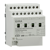 KNX kapcsolóaktor 4x 16A 230V 3680W kalapsínre 4M GIRA