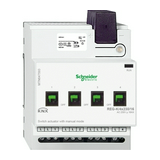 KNX kapcsolóaktor MERTEN 4x 16A 230V 3600W kalapsínre 4M KNX Schneider
