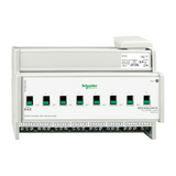 KNX kapcsolóaktor MERTEN 8x 16A 230V 3600W kalapsínre 8M KNX Schneider