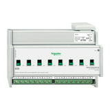 KNX kapcsolóaktor MERTEN 8x 16A 230V 3600W kalapsínre 8M KNX Schneider