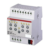 KNX kapcsolóaktor redőny/zsalu kalapsínre-hoz 4M SJR/S4.24.2.1 ABB