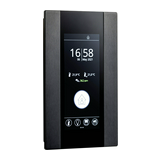 KNX kezelő CO2 hő- páraérzékelő 0..50°C 0..100%rH TFT design  thanos EVO CO2 temp_rH Thermokon