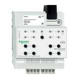 KNX redőny/zsalu aktor 24VDC kalapsínre 4x 6A DC 4M-DIN 144W Schneider