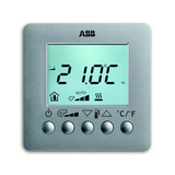 KNX szobatermosztát FanCoil-hoz LCD kijelzővel falonkívüli kijelzővel 6138/11-83-500 ABB