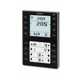 KNX szobavezérlő LCD hőérzékelővel falonkívüli KNX QMX SIEMENS