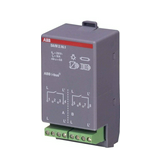 KNX szobavezérlő modul kapcsolóaktor 2x 16A 230V 2300W beépített SA/M2.16.1 ABB