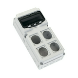 Kombinációs doboz 16/32A 4-dugaljhely falonkívüli kezeletlen műanyag modulajtó FLEX 10-S4 PCE