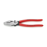 Kombinált fogó erő 62HRC max.4,6/3mm-vágás piros 240mm KNIPEX