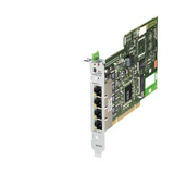 Kommunikációs processzor PCI-kártya Ethernet PCI-busz 4x10/100Mbps RJ45 port 6GK SIEMENS