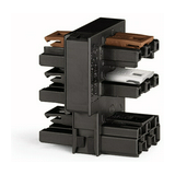 Kompakt elosztó dugaszolható épületinstallációhoz 3-pólus 250V 25A 3-I 15-O IP20 Winsta WAGO