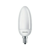 Kompakt fénycső B45 E14 12W- gyertya 230-240V 610lm 2700K 10000h A-en.o. SoftoneES Philips